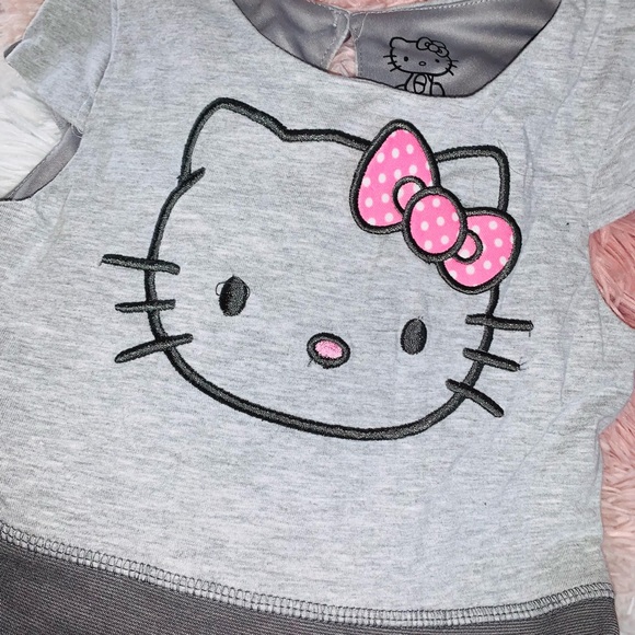 Hello kitty size 5 pink grey - Picture 3 of 3